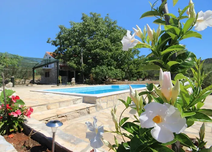 Family Friendly House With A Swimming Pool Prizba, Korcula - 9178 度假居 *